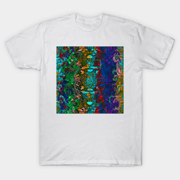 Inverted tripping in the secret garden T-Shirt by SturgesC